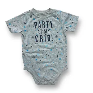 Boys Garanimals Size 24 Months Party at My Crib Short Sleeve Bodysuit