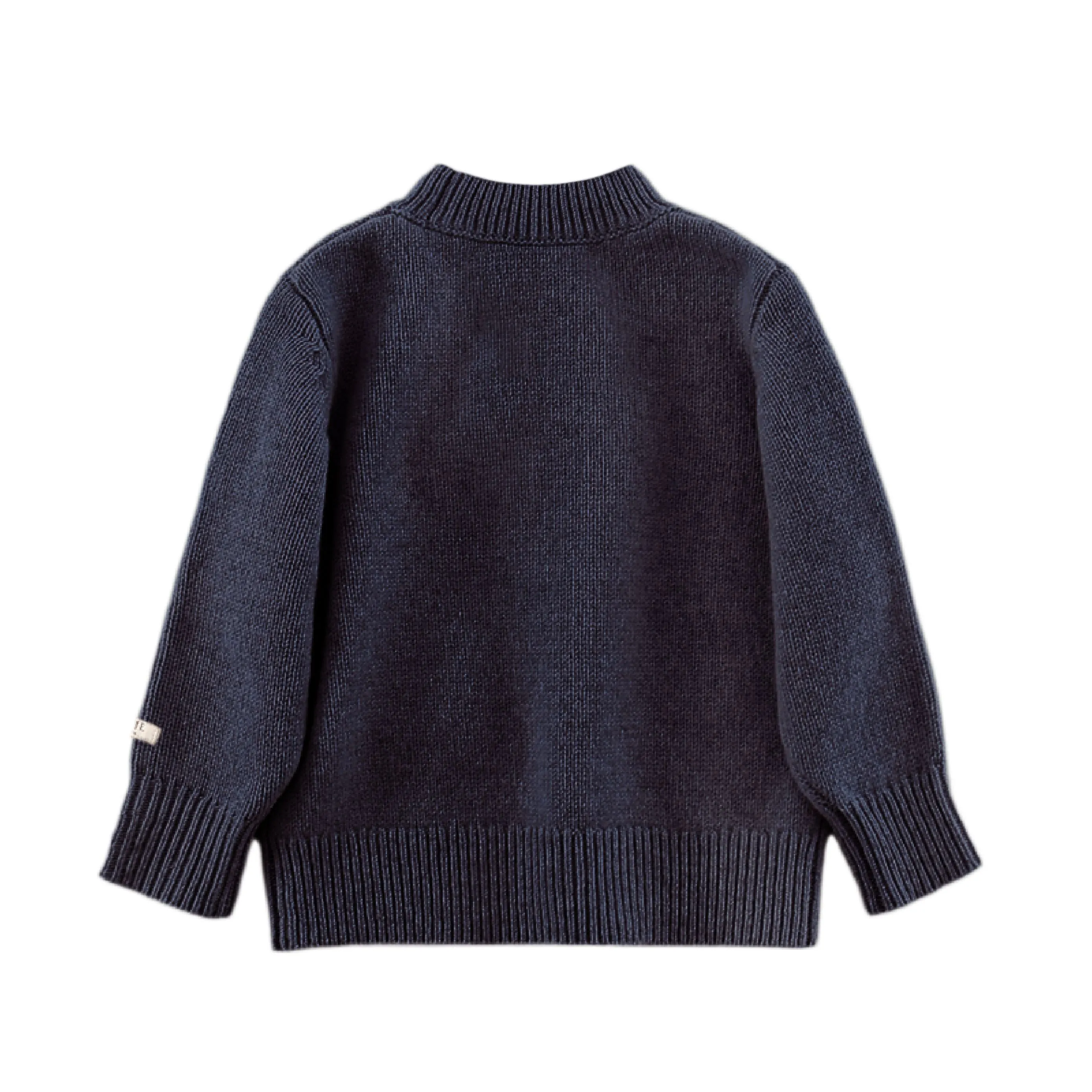 Boys Navy Koala Merino Wool Sweater