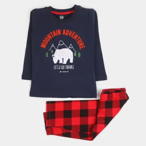 Boys Night Suit Mountain Adventure-NAVY