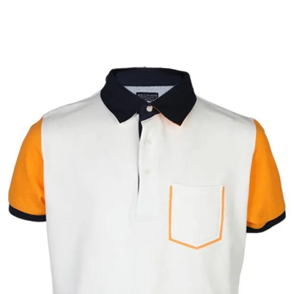 BOYS SHORT SLEEVE POLO - WHITE