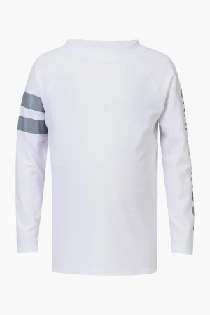 Boys Swim Snapper Rock White Rash Guard