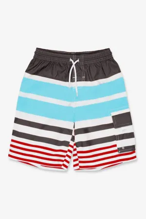 Boys Swimsuit Stripe Board Shorts