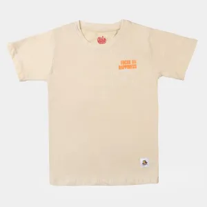 Boys T-Shirt Just Tropical - Wood Ash