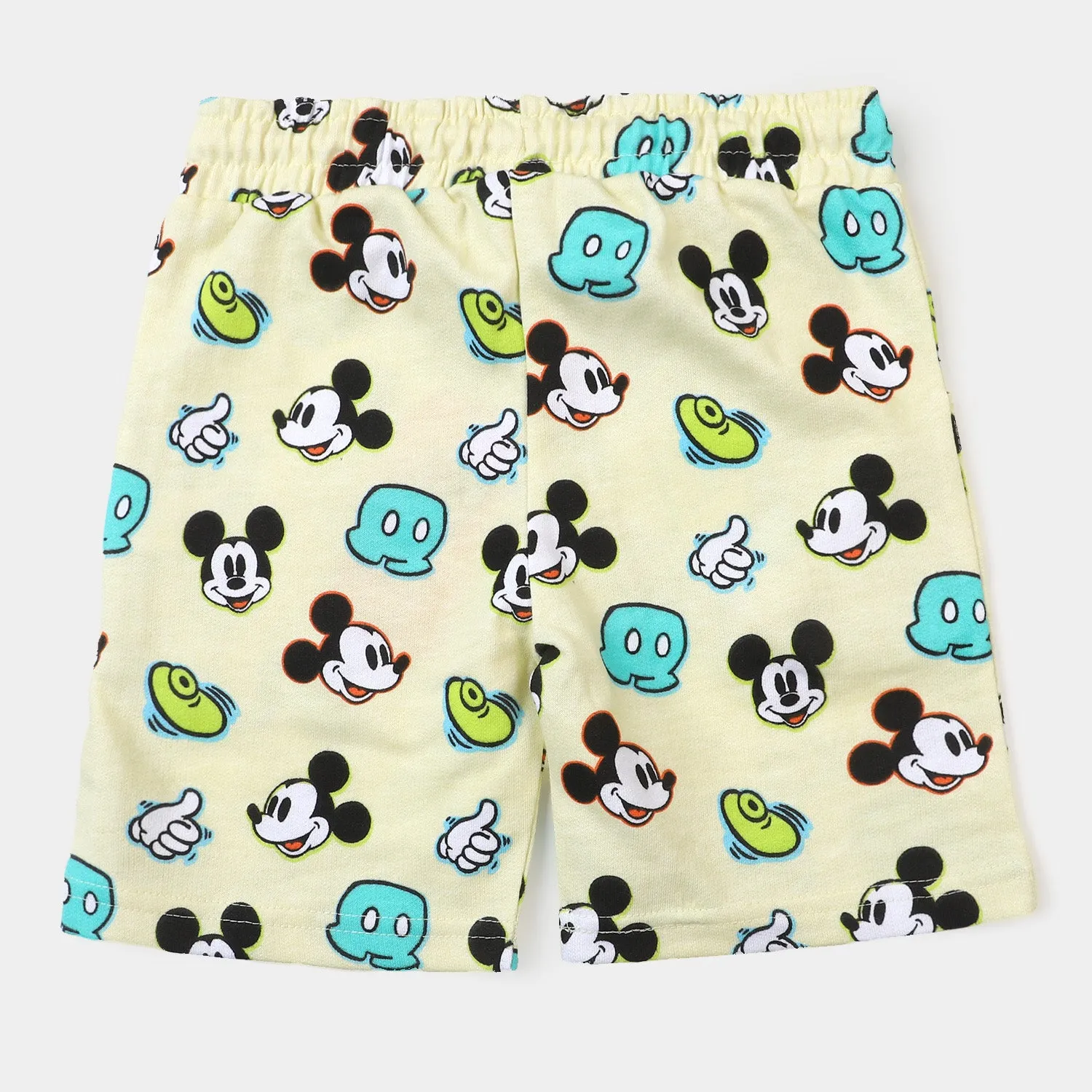 Boys Terry Short Character - Light Lime