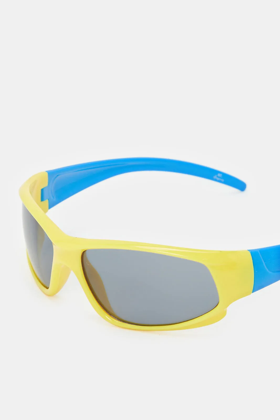 Boys Yellow Sports Sunglasses