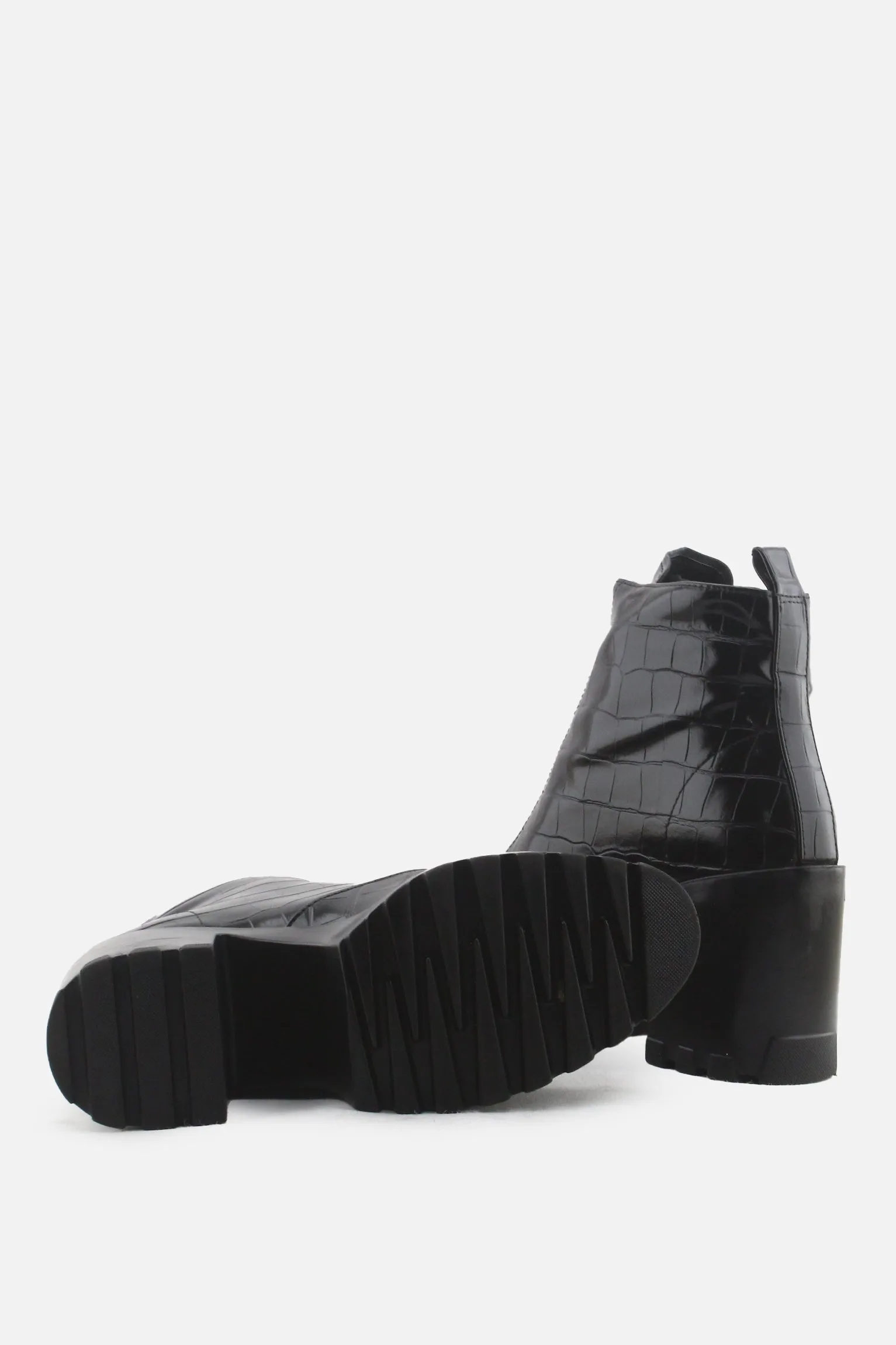 BP Marley Zipper Platform Boots | 100% Synthetic Leather