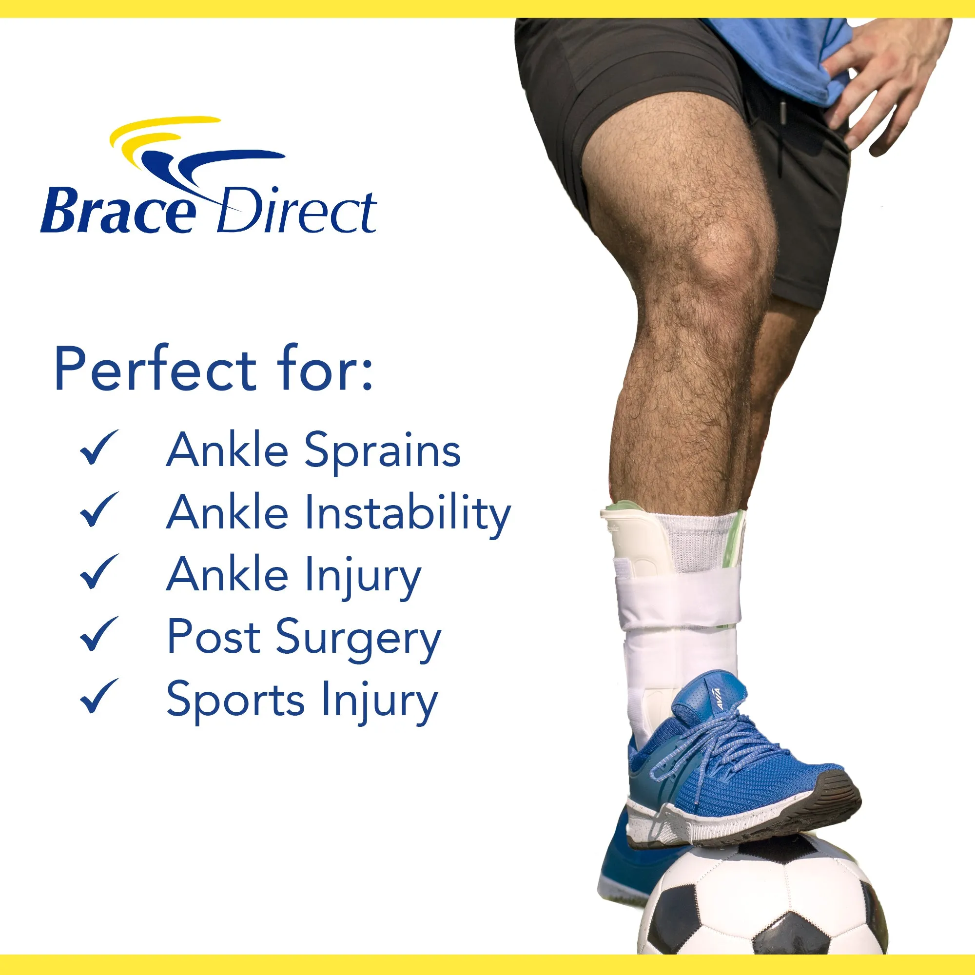 Brace Direct Air Stirrup Ankle Brace