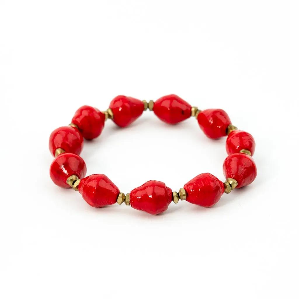 Bracelet - Candy Apple Solid