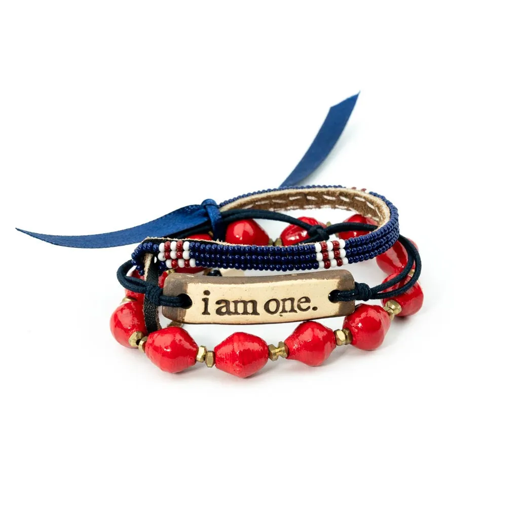 Bracelet - Candy Apple Solid