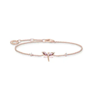 Bracelet Dragonfly Rose Gold