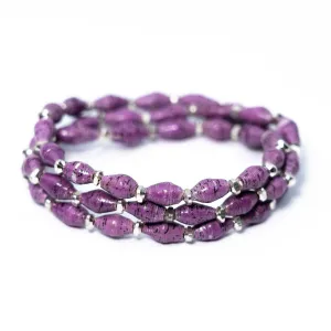 Bracelet -  Grapevine Triple Wrap Multi