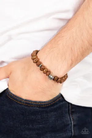 Bracelet Natural State of Mind - Brown Men Urban B2075