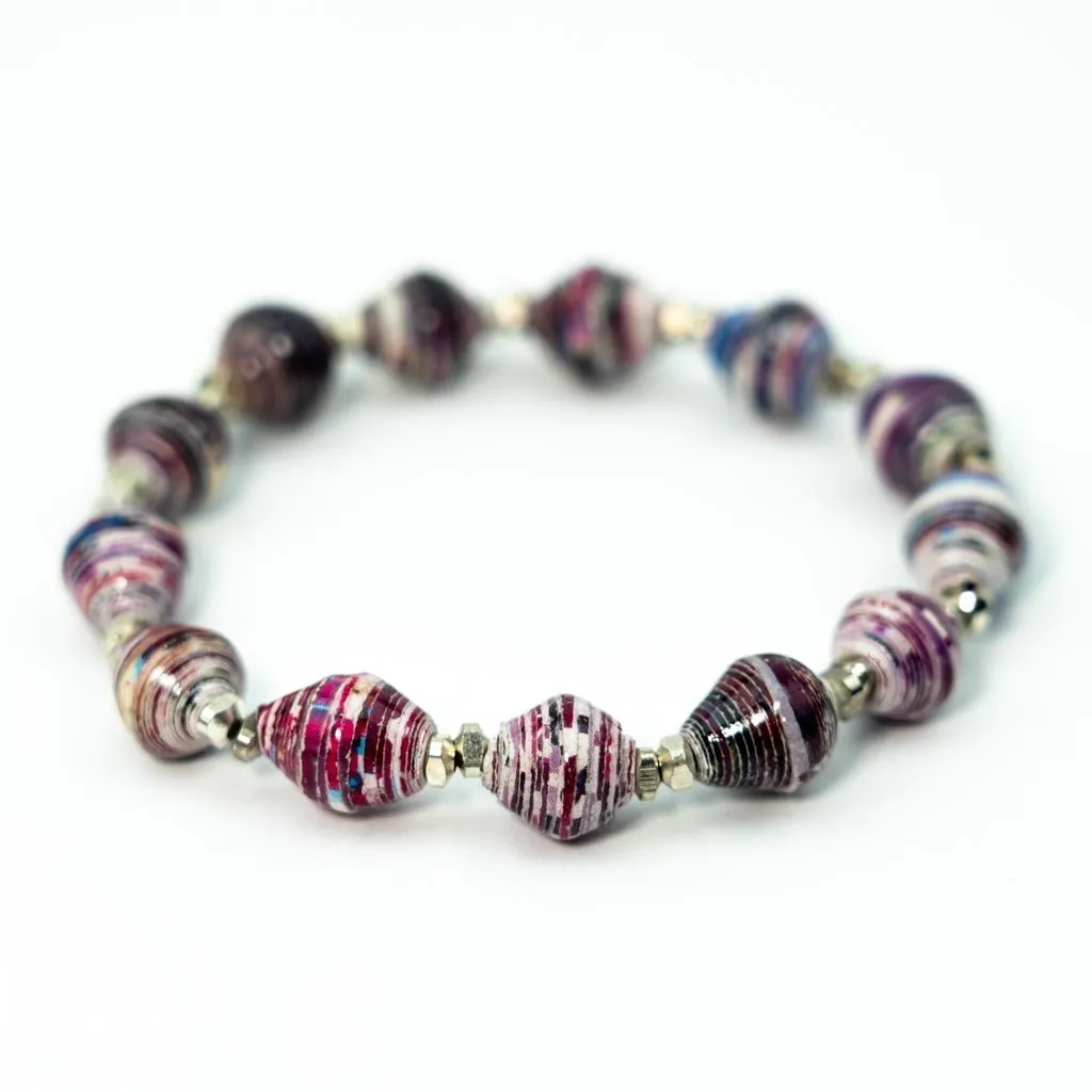 Bracelet -  Purple Rain Multi