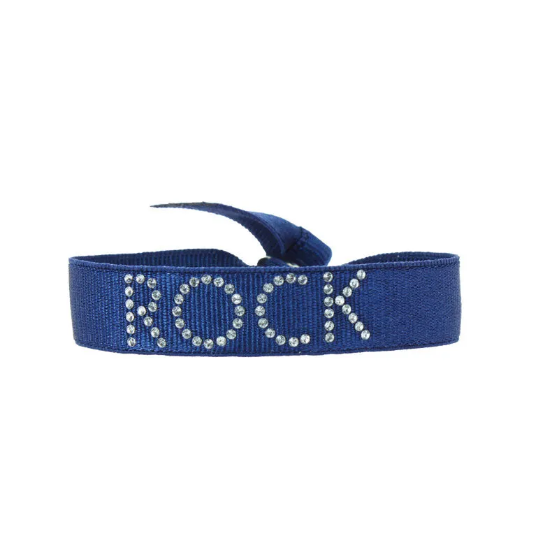 Bracelet texte rock