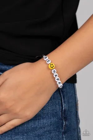 Bracelets I Love Your Smile - Black Inspirational B2197