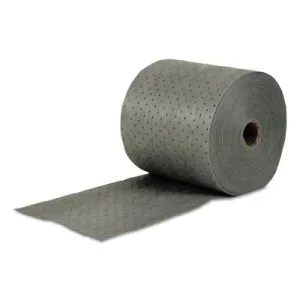 Brady® MRO Plus Absorbent Rolls, 150 ft x 15 in, Gray, MRO15P