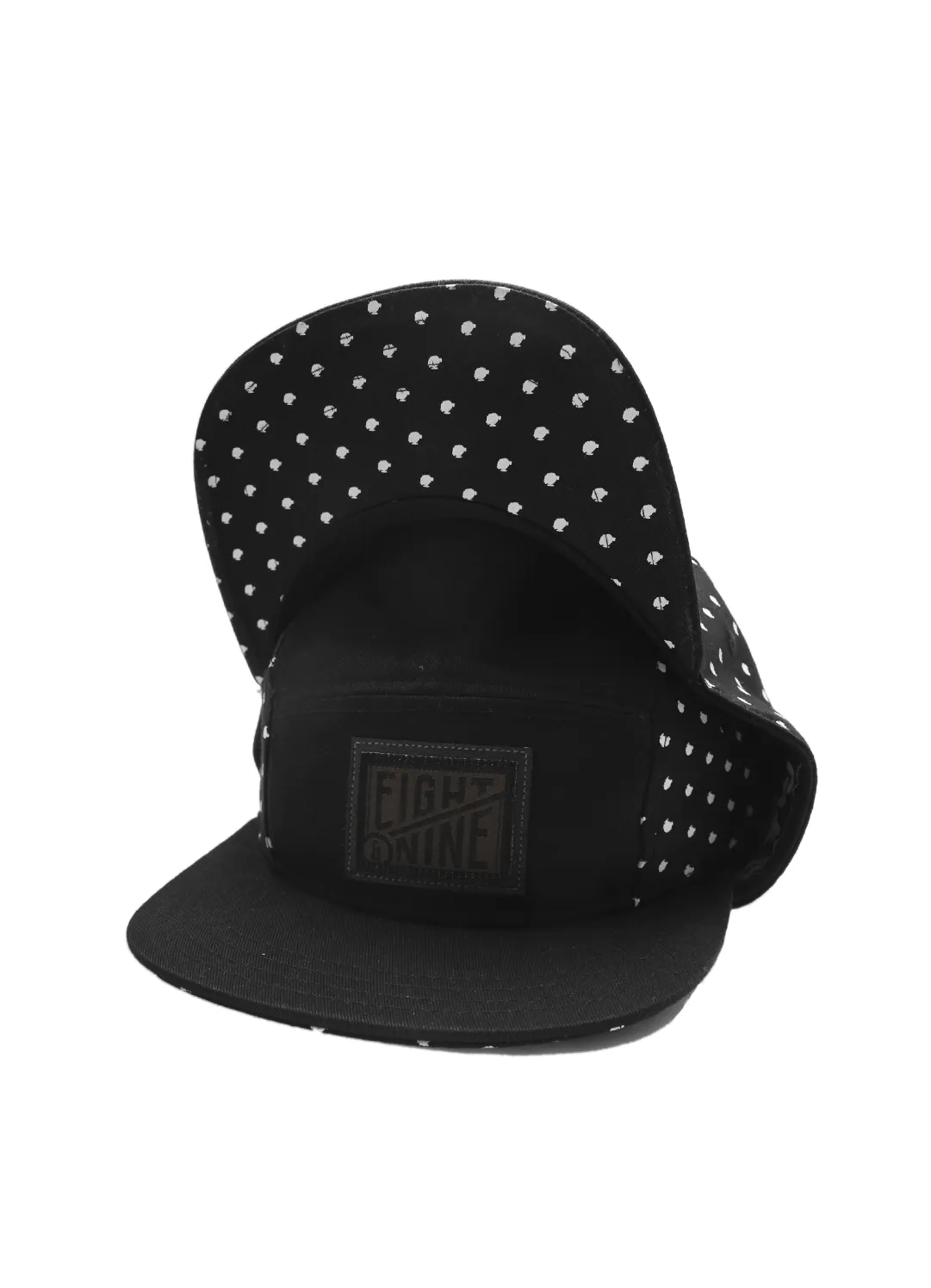 Brain Matter 5-Panel Strapback Black