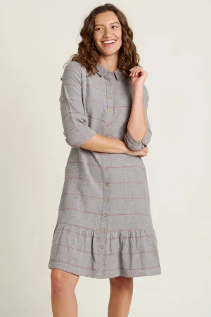 Brakeburn 16 Grey Westbourne Shirt Dress