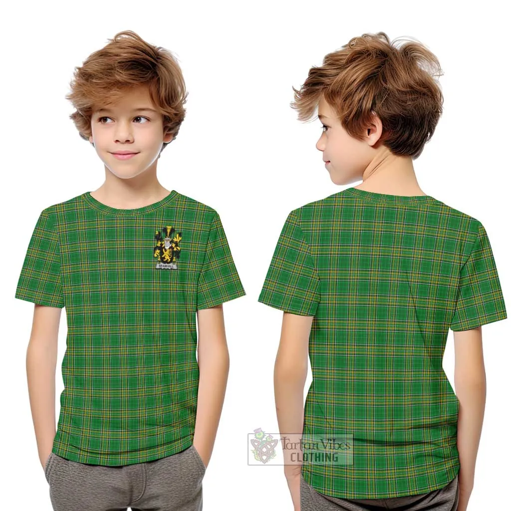 Bramhall Irish Clan Kid T-Shirt with Coat of Arms