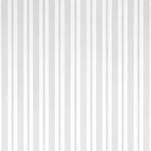 Brampton Stripe Slate Grey Wallpaper