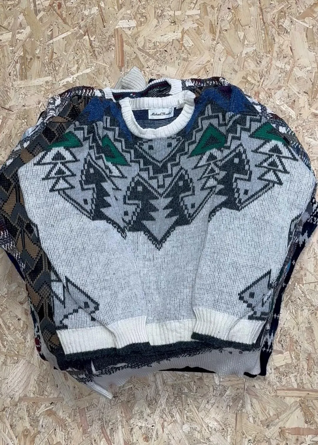 Branded sweaters Patterned Knitwear Jumpers x 40