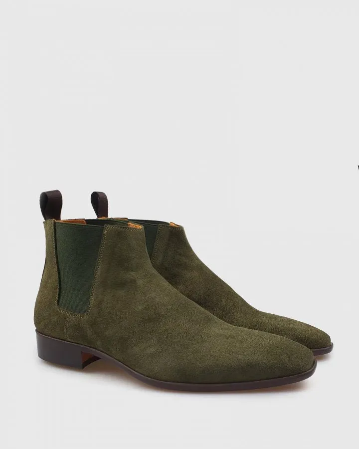 BRANDO RELYT OLIVE CHLSEA BOOT