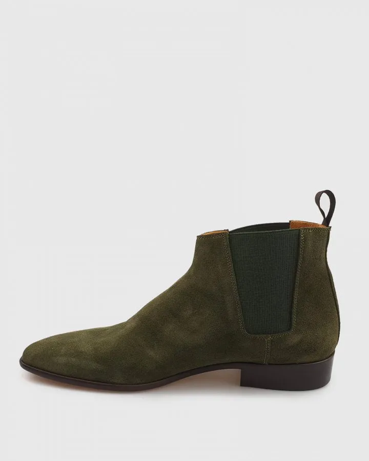 BRANDO RELYT OLIVE CHLSEA BOOT