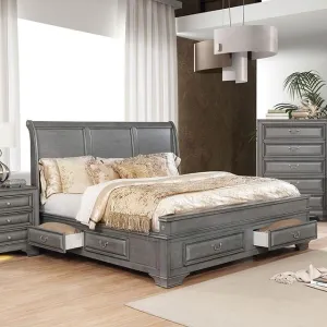 Brandt Gray Cal.King Bed