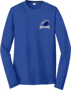 Brandywine Outlaws Long Sleeve PosiCharge Competitor Cotton Touch Tee