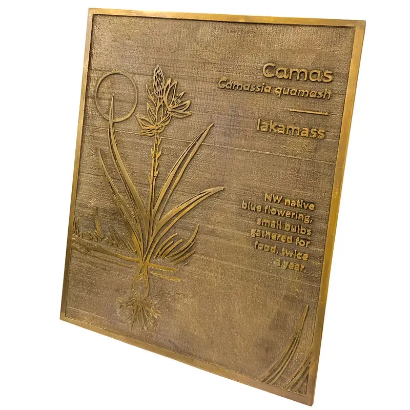 Brass Designer Plaque Plate BLP01