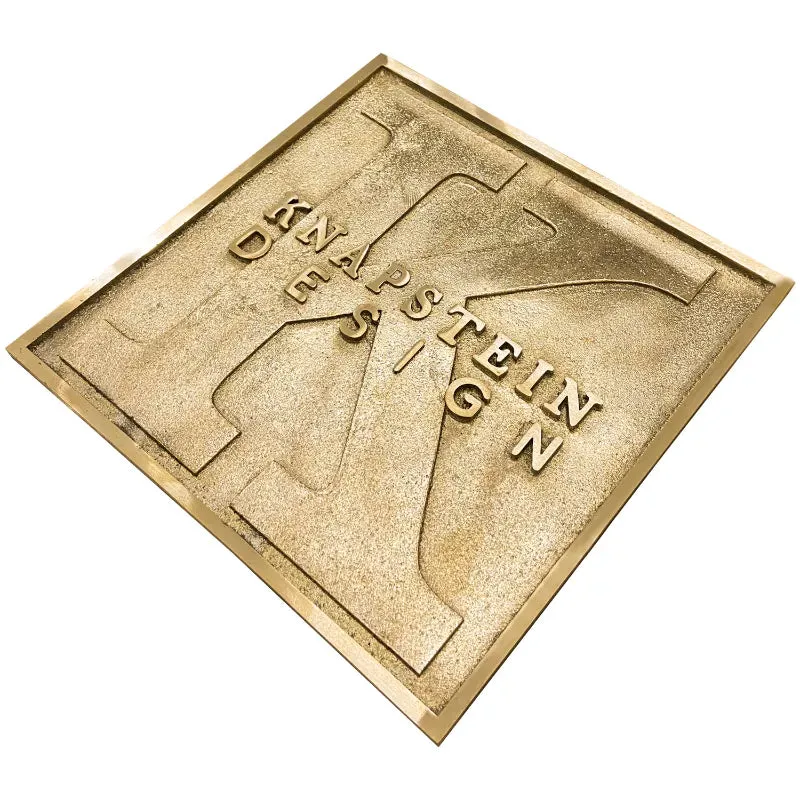 Brass Name Plaque Plate BNP015