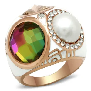 Brass Ring Synthetic Multi GL248 for Women Style Rose