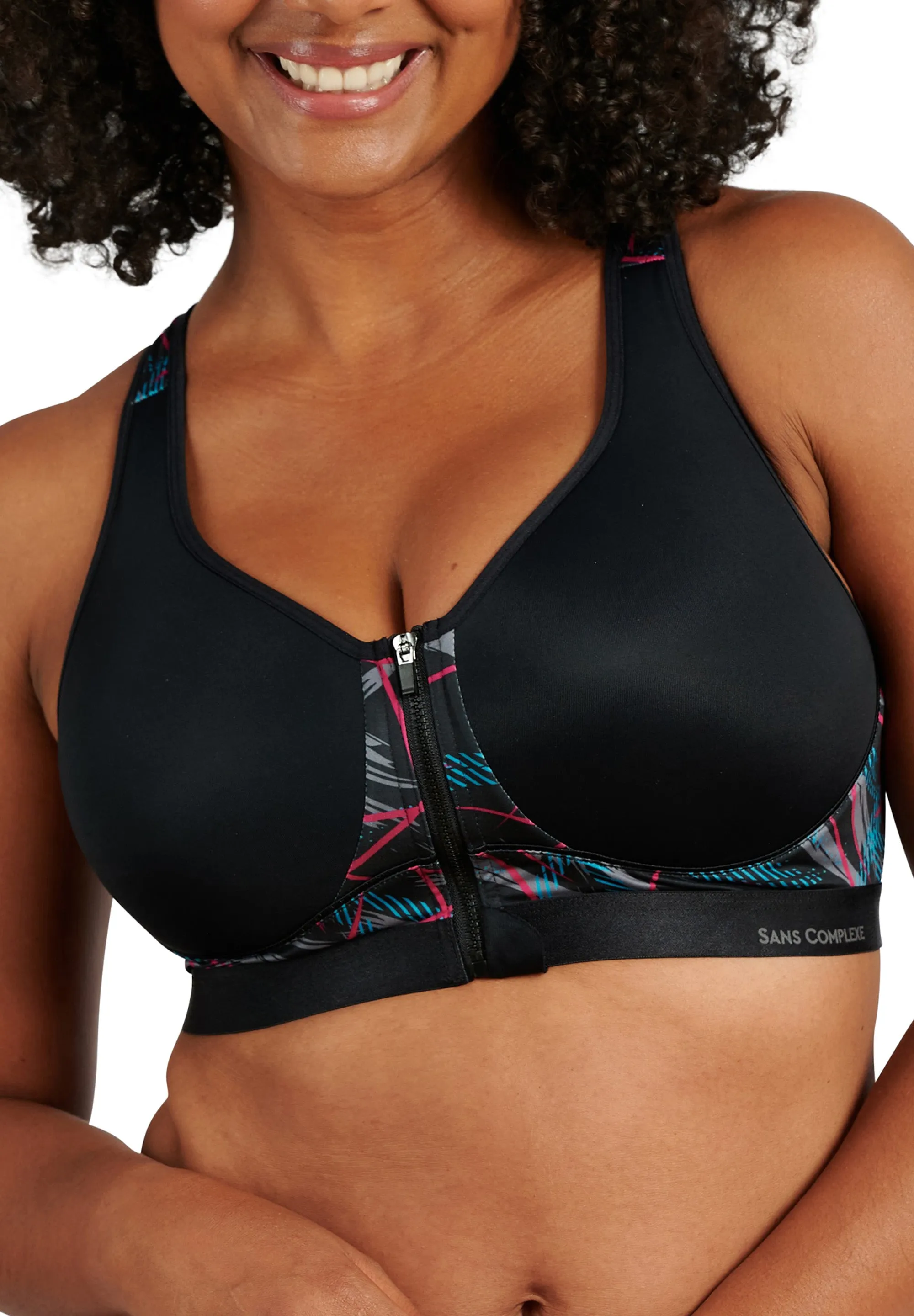 Brassière de sport Sport Dynamic Noir