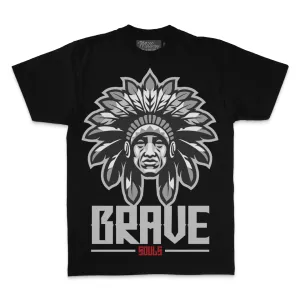 Brave Souls -  Black T-Shirt