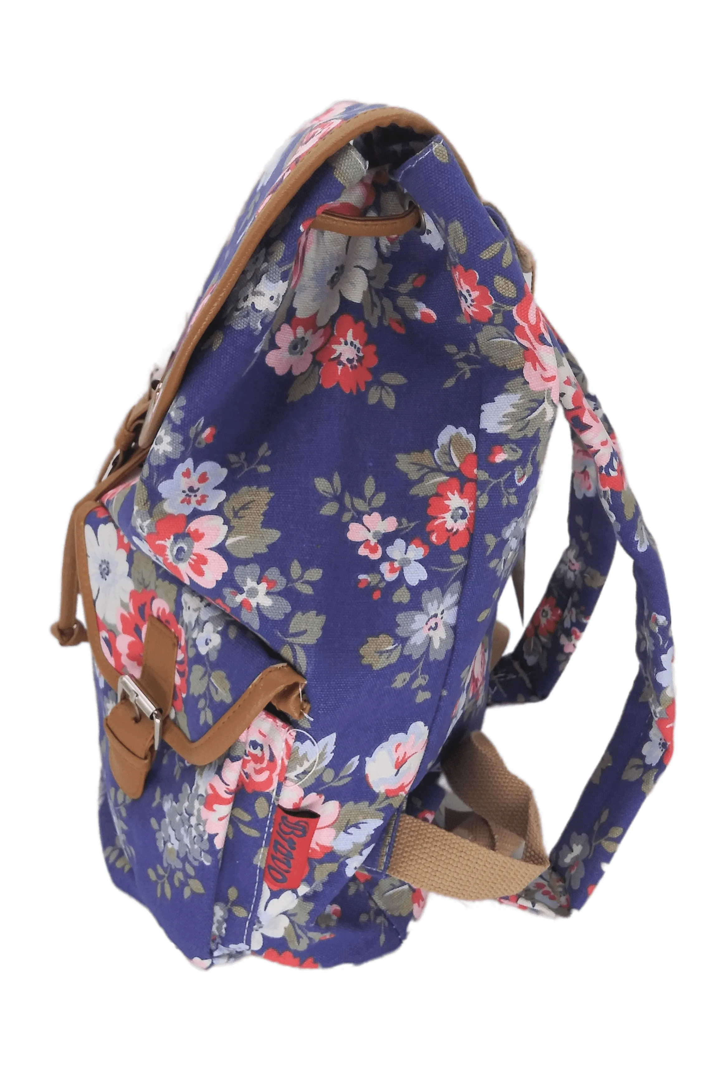 Bravo! Backpack Rucksack Drawstring (Gerbera, Purple)