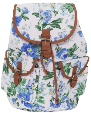 Bravo! Backpack Rucksack Drawstring (Peony)