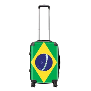 Brazil Flag Luggage