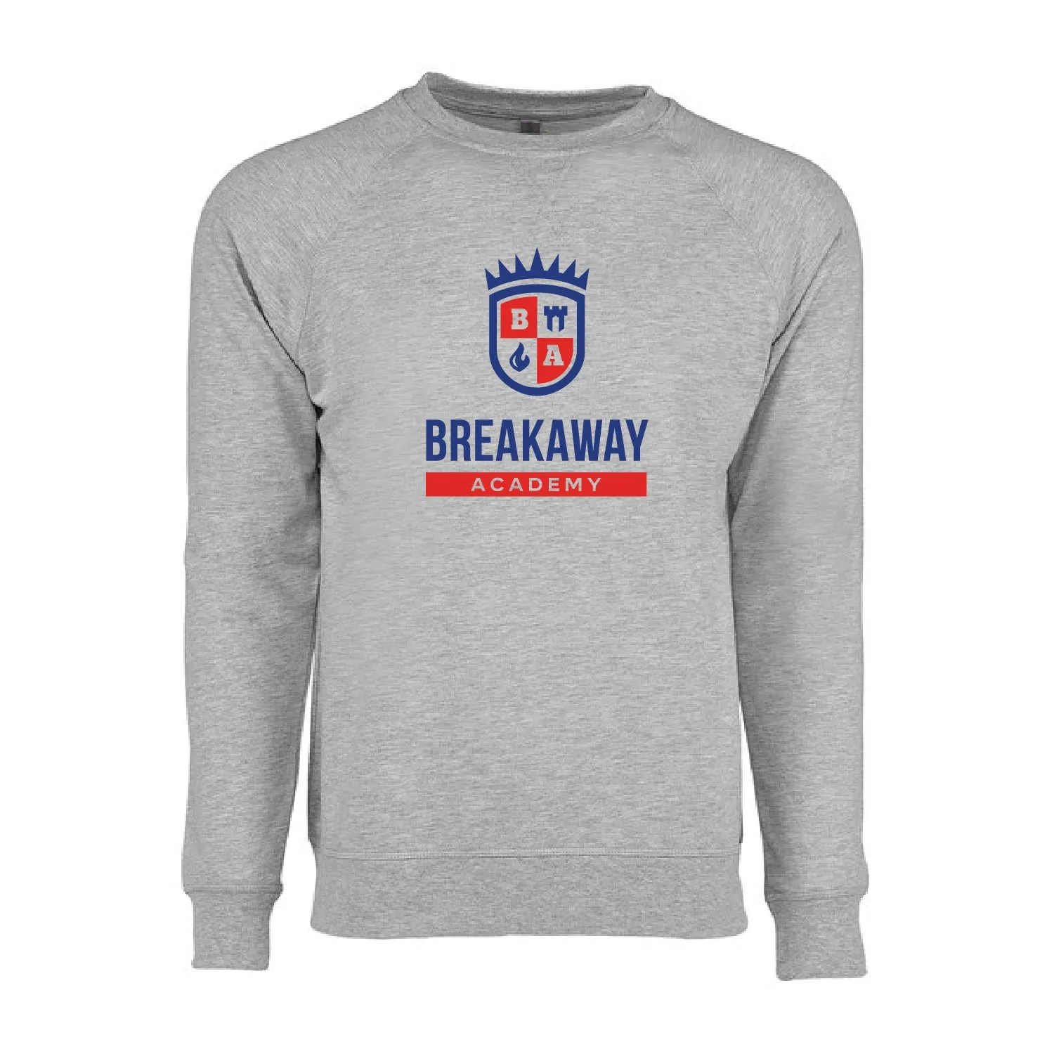 Breakaway Academy Unisex Laguna French Terry Raglan Sweatshirt