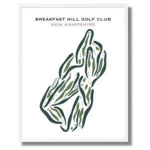 Breakfast Hill Golf Club, New Hampshire - Printed Golf Courses