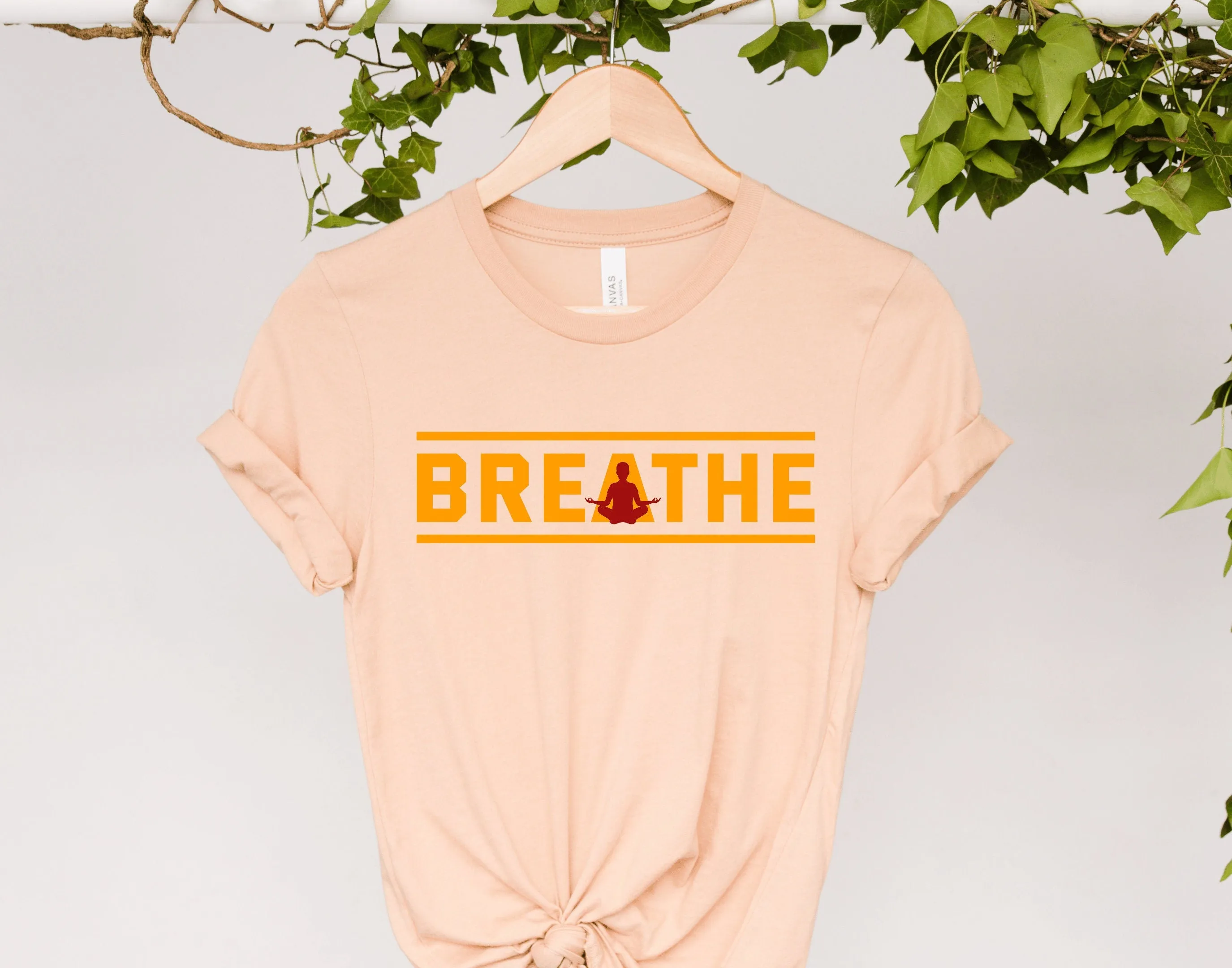 breathe yoga shirt , yoga  T-Shirt, Meditation Shirt, Yoga Shirt, Yoga Gift, Spiritual Shirt, zen shirt