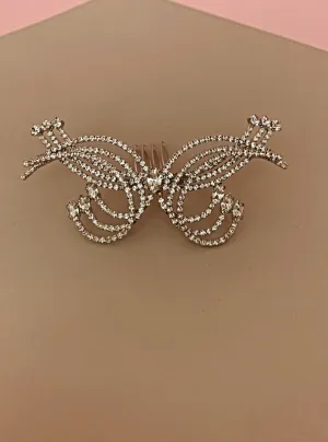 BREE Swarovski Hair Comb Stunning & Delicate.