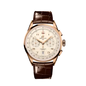 Breitling Premier B01 Chronograph 42 18K Red Gold - Ivory Dial