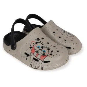 BREUK Grey Smiley Sole Clogs | smileysoleclogsgrey40