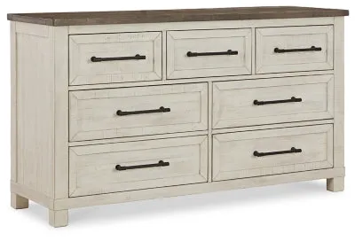 Brewgan King Panel Storage Bed with Dresser