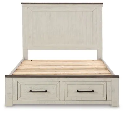 Brewgan Queen Panel Storage Bed with Dresser