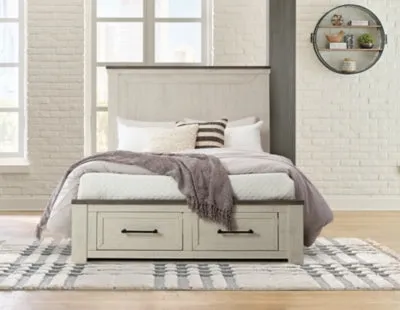 Brewgan Queen Panel Storage Bed with Dresser