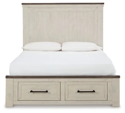 Brewgan Queen Panel Storage Bed with Dresser