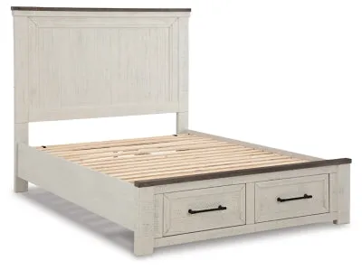 Brewgan Queen Panel Storage Bed with Dresser