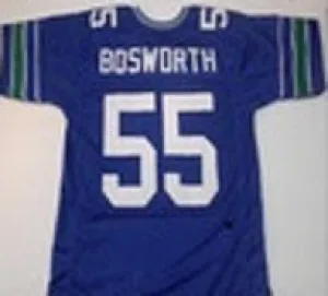 Brian Bosworth Seattle Seahawks Throwback Football Jersey