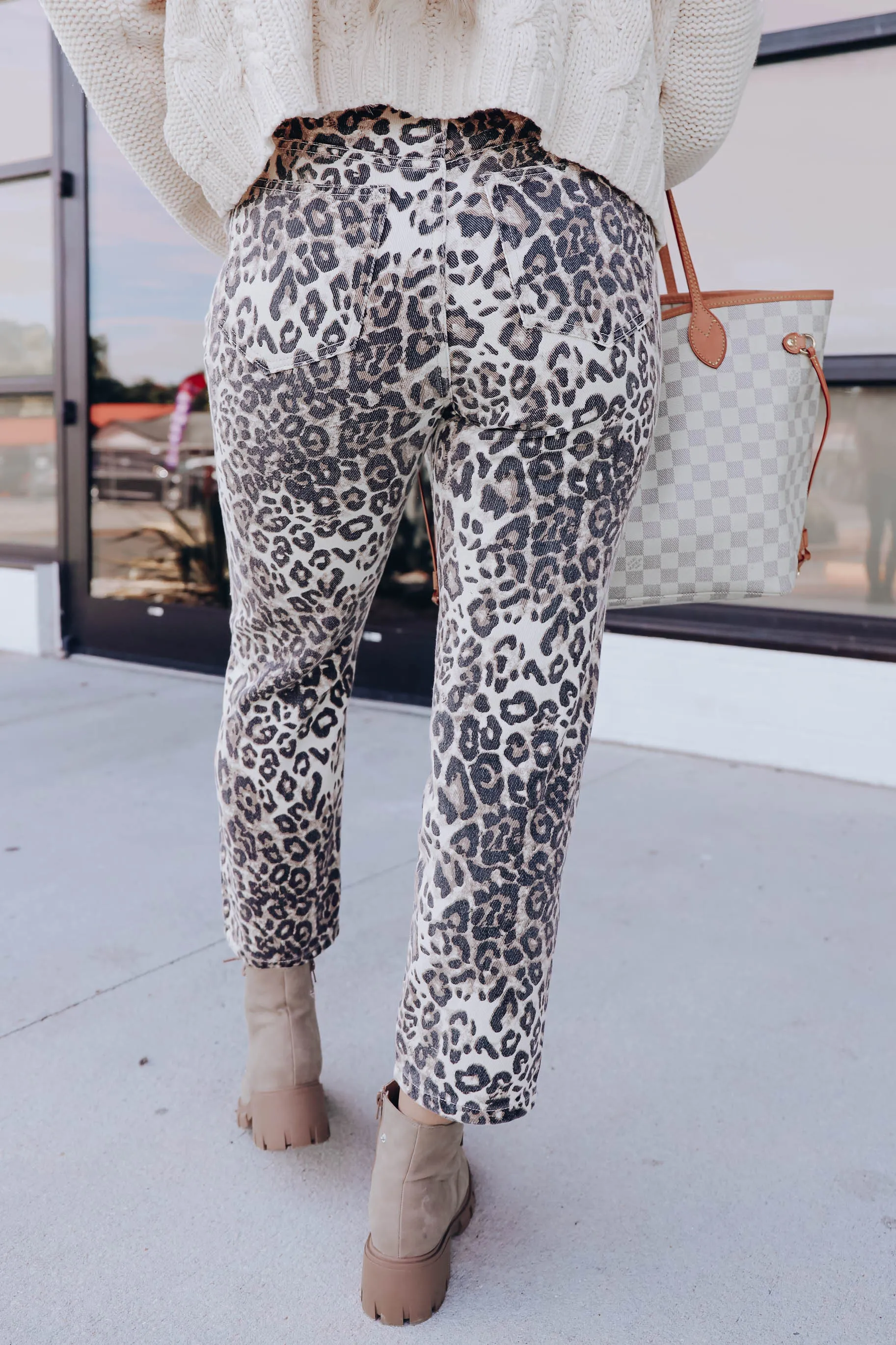 Brianna Leopard Print Pants - Final Sale